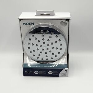Moen Tital Immersion One Setting Full Coverage 6 Inch Rainshower - NIB Chrome Sh